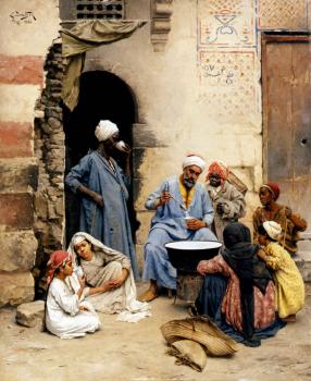 The sahleb vendor, Cairo